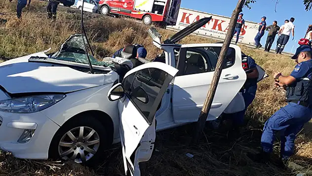 Konya'da trafik kazası: 2 yaralı