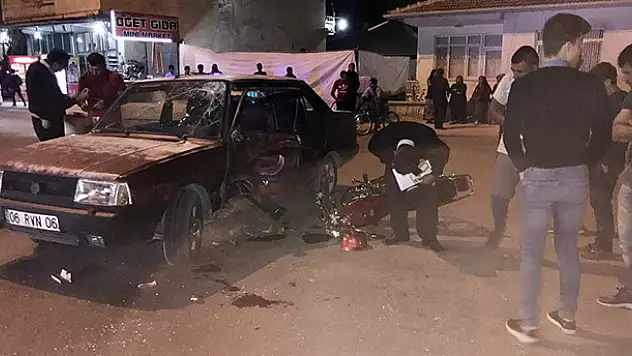 Konya'da trafik kazası: 2 yaralı