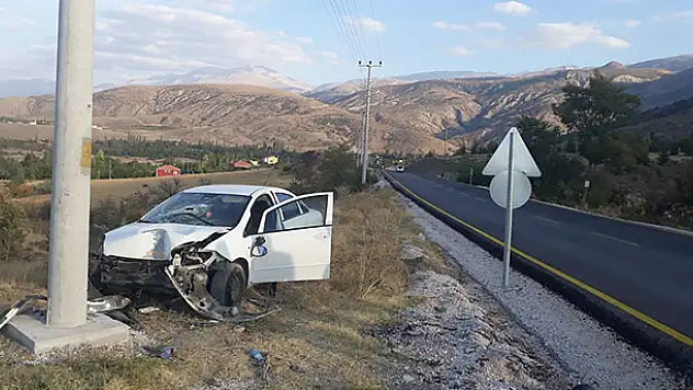 Konya'da trafik kazası: 2 yaralı