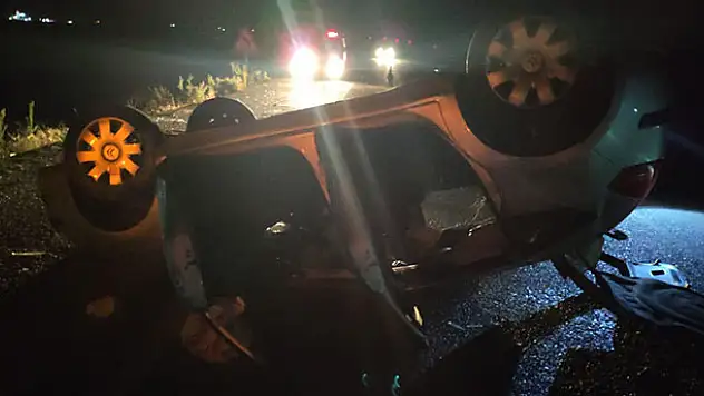 Konya'da trafik kazası: 2 yaralı
