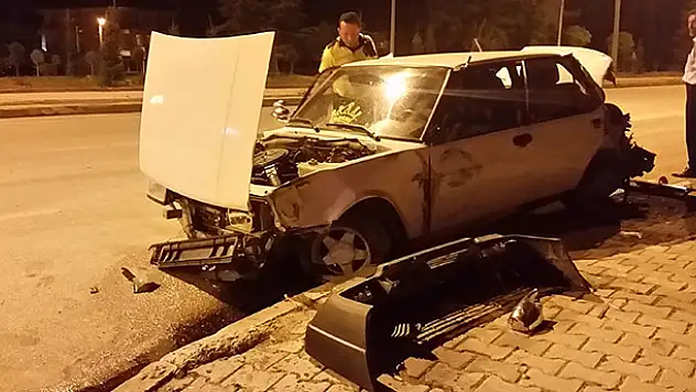 Konya'da trafik kazası: 2 yaralı