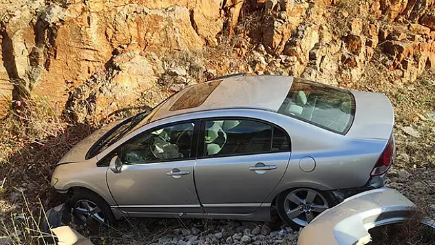 Konya'da trafik kazası: 2 yaralı