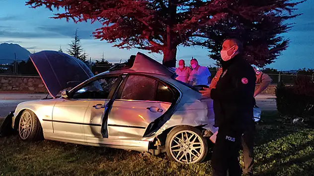 Konya'da trafik kazası: 2 yaralı