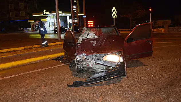 Konya'da trafik kazası: 2 yaralı
