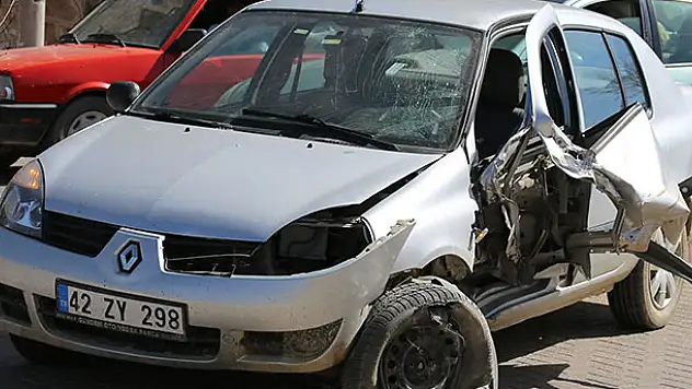 Konya'da trafik kazası