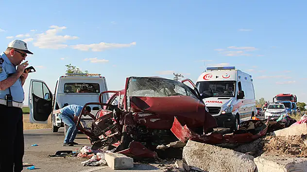 Konya'da trafik kazası: 3 ölü, 2 yaralı