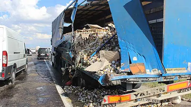 Konya'da trafik kazası: 3 yaralı