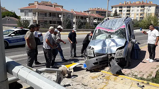 Konya'da trafik kazası: 3 yaralı
