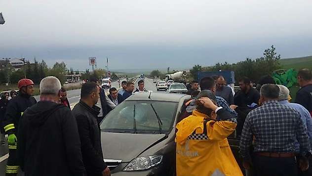 Konya'da trafik kazası: 4 yaralı