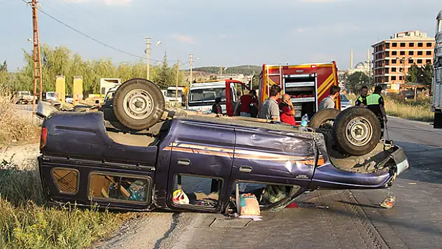 Konya'da trafik kazası: 4 yaralı