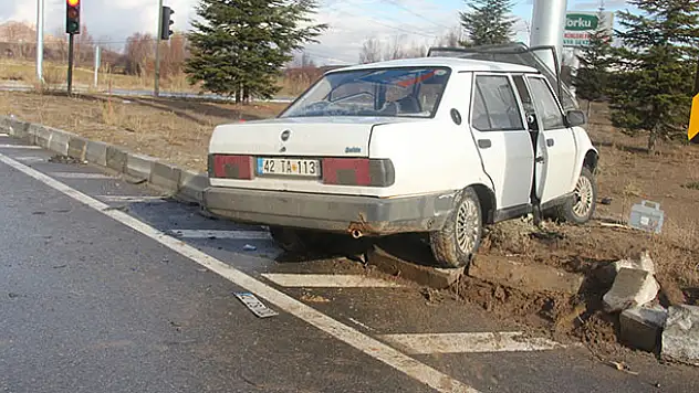 Konya'da trafik kazası: 5 yaralı
