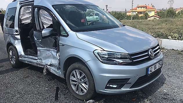 Konya'da trafik kazası: 6 yaralı
