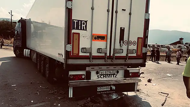 Konya'da trafik kazasında 1 kişi öldü, 2 kişi yaralandı