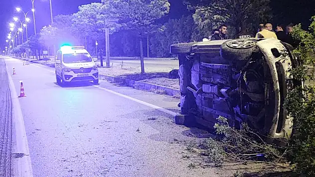 Konya'da trafik kazasında 2 kişi yaralandı
