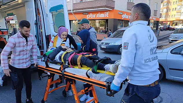 Konya'da trafik kazasında 2 kişi yaralandı
