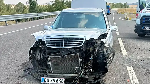 Konya'da trafik kazasında 5 kişi yaralandı

