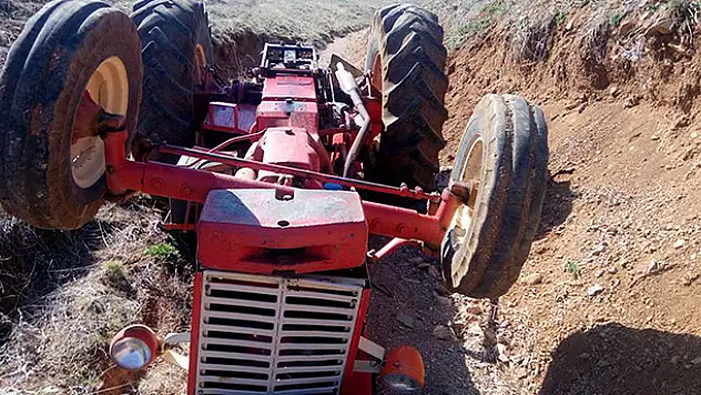 Konya'da traktör devrildi: 1 kişi öldü
