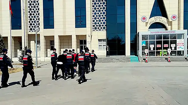 Konya'da traktör hırsızlığı yapan 2 kişi tutuklandı