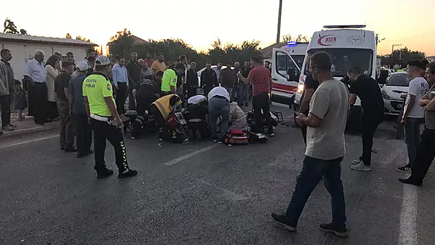 Konya'da traktör ile elektrikli bisiklet çarpıştı: 1 ölü, 1 yaralı

