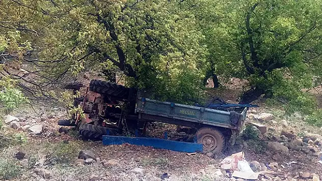 Konya'da traktör uçuruma yuvarlandı: 1 ölü 9 yaralı