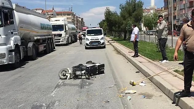 Konya'da triportörle elektrikli bisiklet çarpıştı: 2 yaralı
