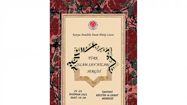 Konya'da Türk-İslam sanatları sergisi ziyarete açılıyor
