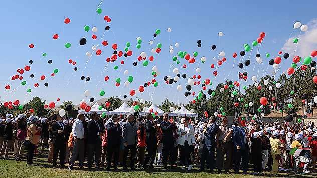 Konya'da uçurtmalar bu kez Gazze'deki çocuklar için uçtu