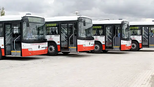 Konya'da Ulaşım Yarın Ücretsiz