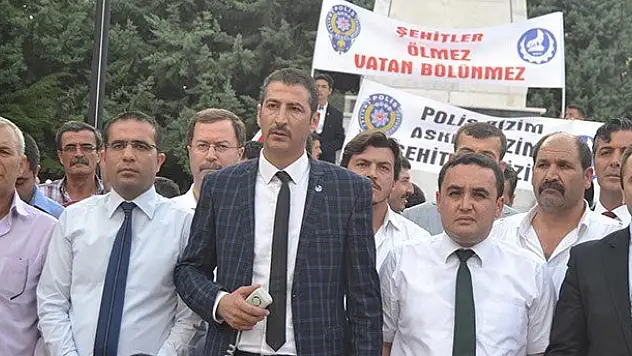 Konya'da Ülkücüler şehitler için bir araya geldi
