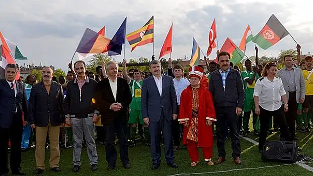 Konya'da Uluslararası öğrenci futbol turnuvası yapılıyor
