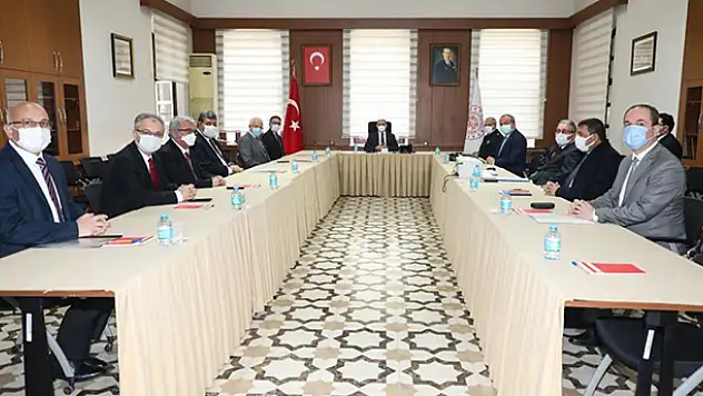 Konya'da 'Üniversite Güvenliği Koordinasyon ve İşbirliği Toplantısı' yapıldı