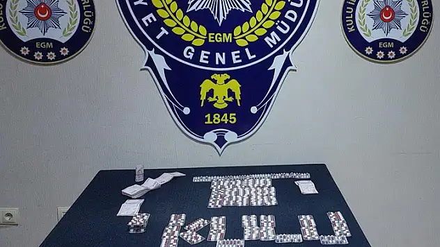 Konya'da uyuşturucu haplarla yakalanan şüpheli tutuklandı
