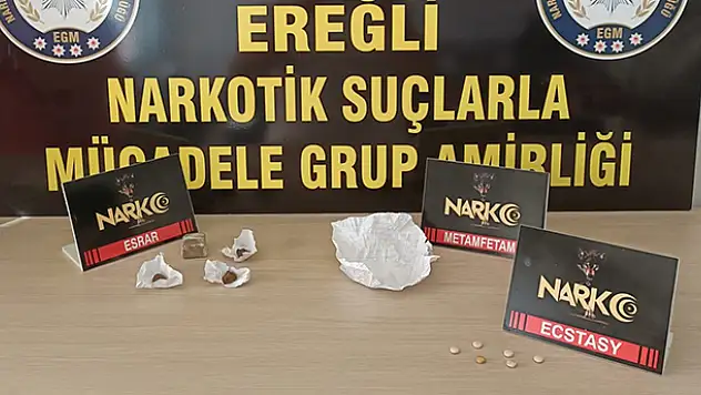 Konya'da uyuşturucu operasyonu: 1 tutuklama