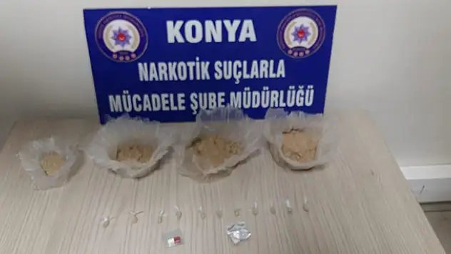 Konya'da uyuşturucu operasyonu: 12 gözaltı