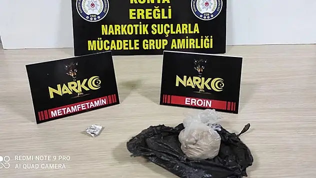 Konya'da uyuşturucu operasyonu: 2 gözaltı