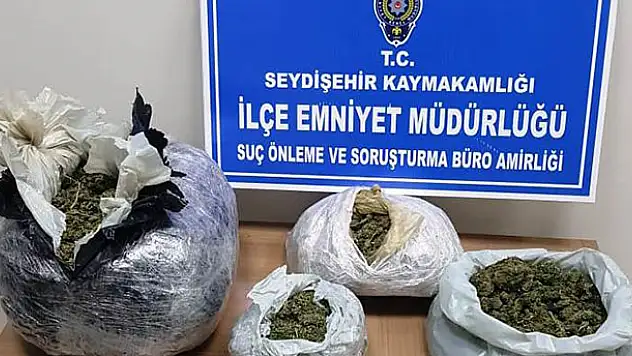 Konya'da uyuşturucu operasyonu: 2 kişi gözaltında!