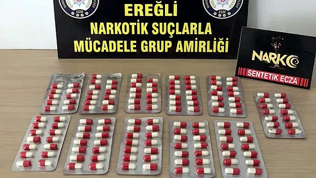 Konya'da uyuşturucu operasyonu: 2 tutuklama