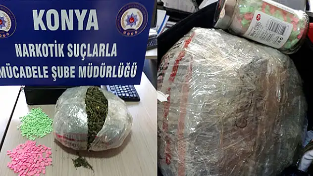 Konya'da uyuşturucu operasyonu