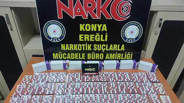 Konya'da uyuşturucu operasyonu: 3 tutuklama
