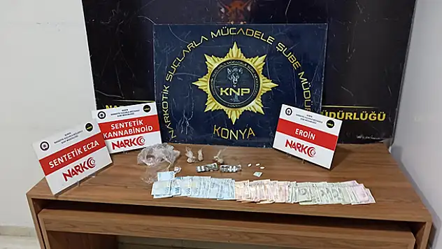 Konya'da uyuşturucu operasyonu: 36 kişi gözaltına alındı
