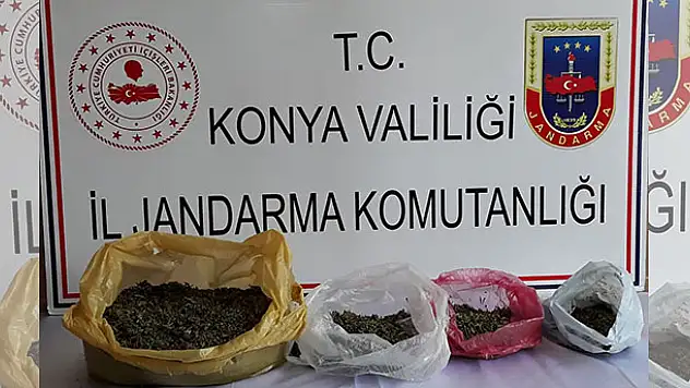 Konya'da uyuşturucu operasyonu