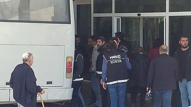 Konya'da uyuşturucu operasyonu