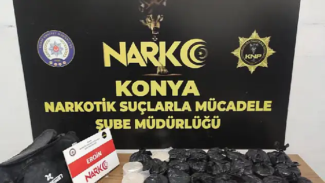 Konya'da uyuşturucu operasyonu: 4 tutuklama
