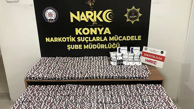 Konya'da uyuşturucu operasyonu: 48 gözaltı
