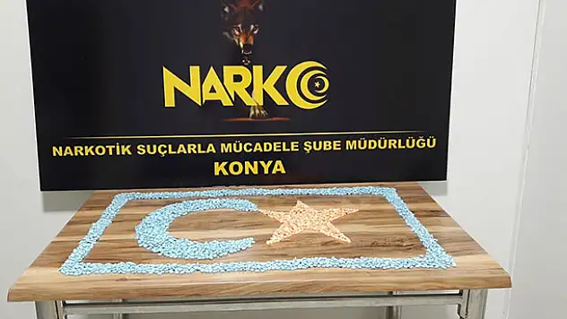 Konya'da uyuşturucu operasyonu: 5 gözaltı