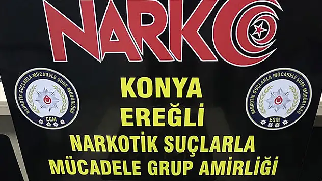 Konya'da uyuşturucu operasyonu : 5 tutuklama