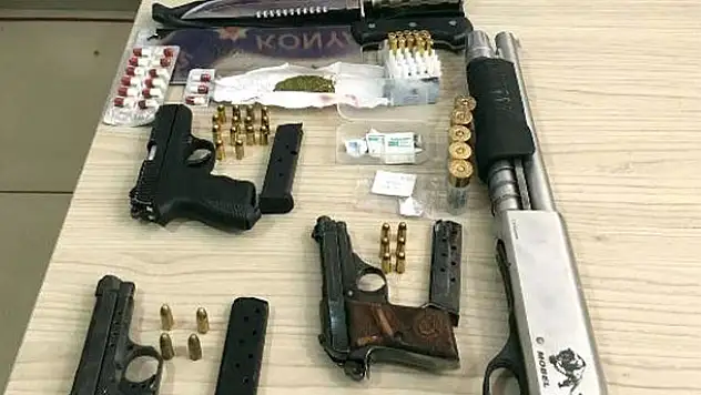 Konya'da uyuşturucu operasyonu: 8 gözaltı