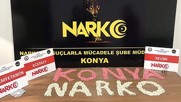 Konya'da uyuşturucu operasyonu! 8 kişi gözaltına alındı