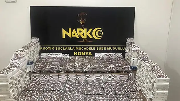 Konya'da uyuşturucu operasyonu: 9 gözaltı
