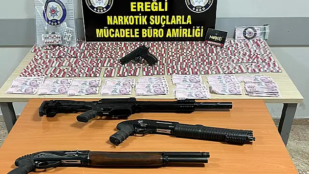 Konya'da uyuşturucu operasyonunda 1 şüpheli tutuklandı! 
